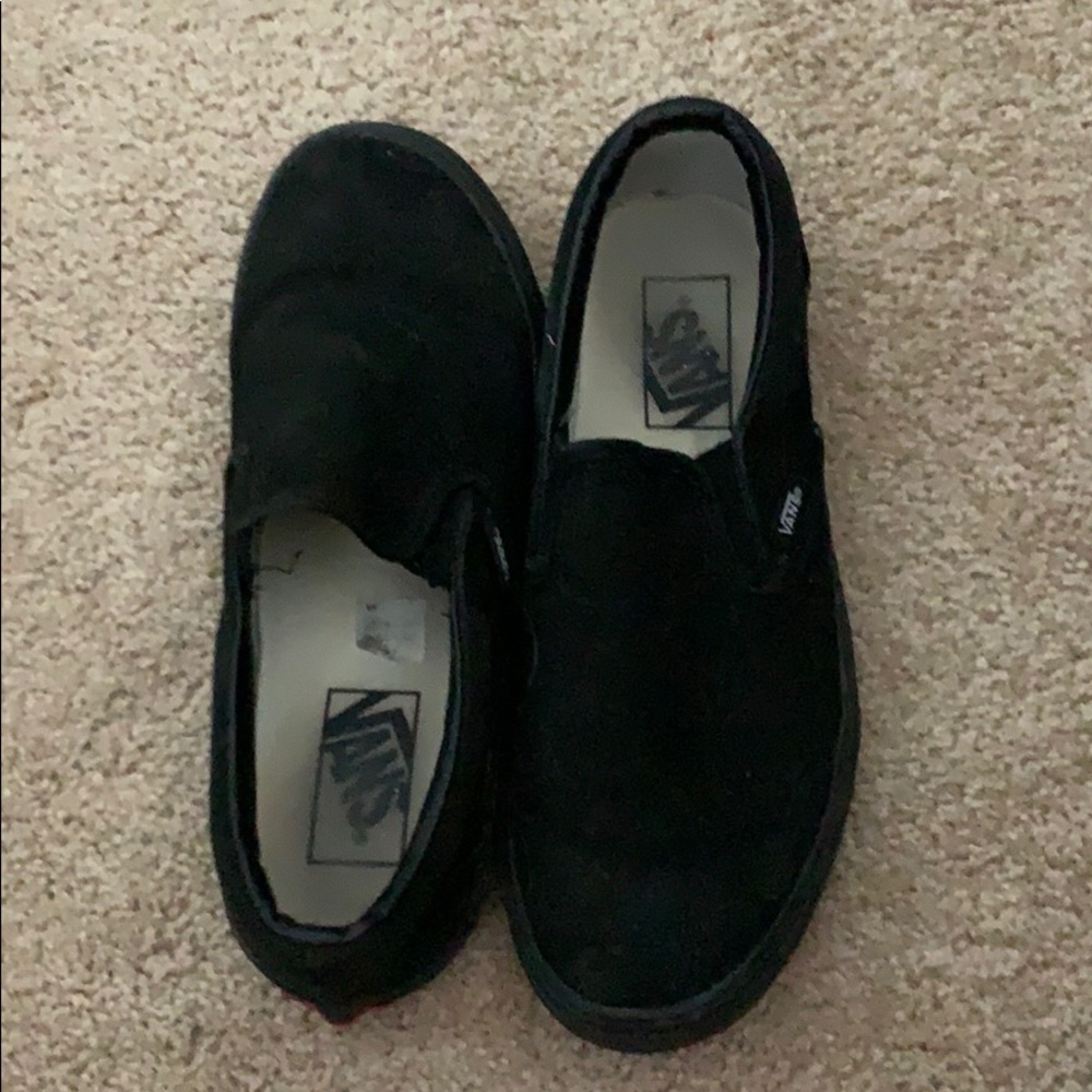 Vans slip on sneakers